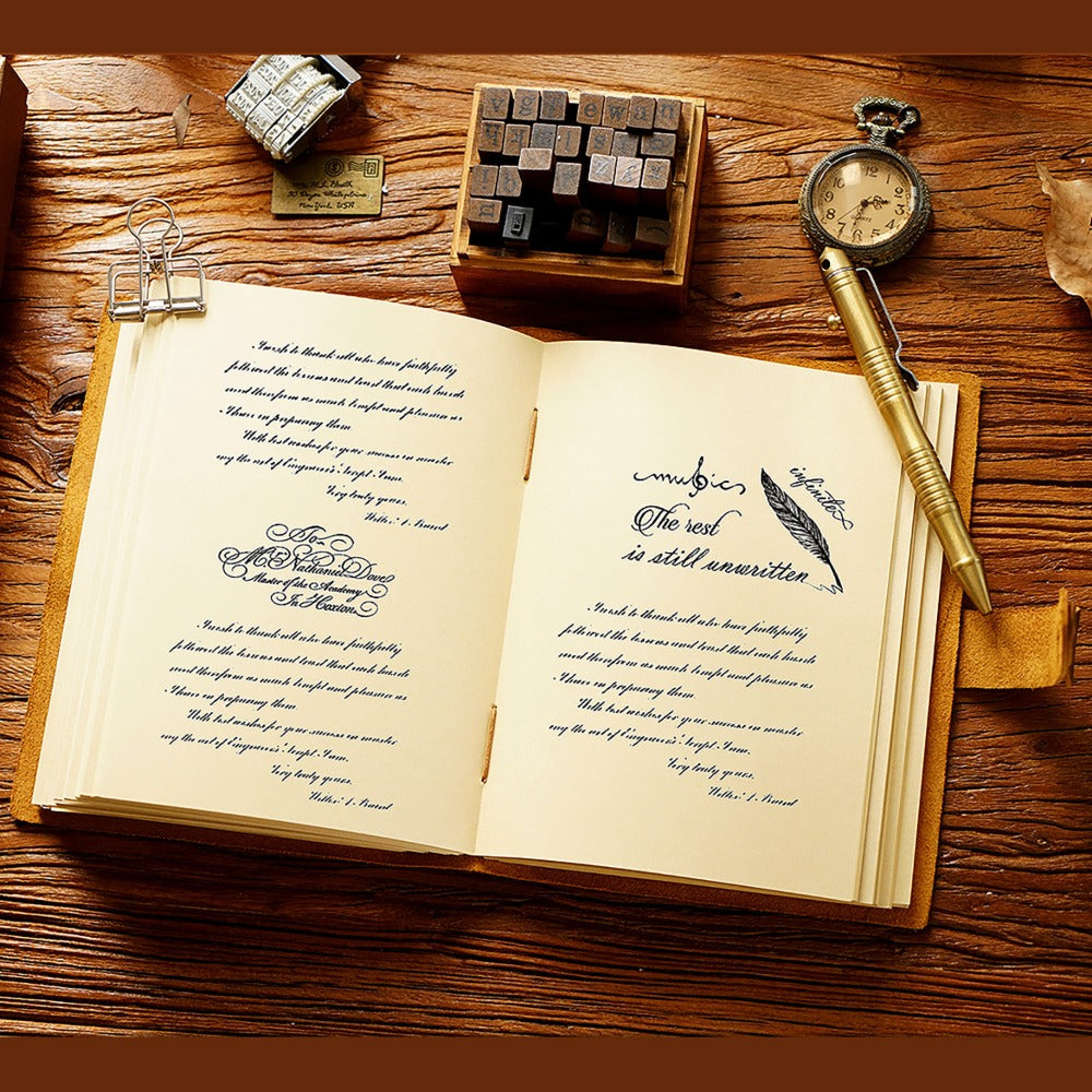 Wholesale Creative Genuine Leather Handmade Vintage Sketchbook